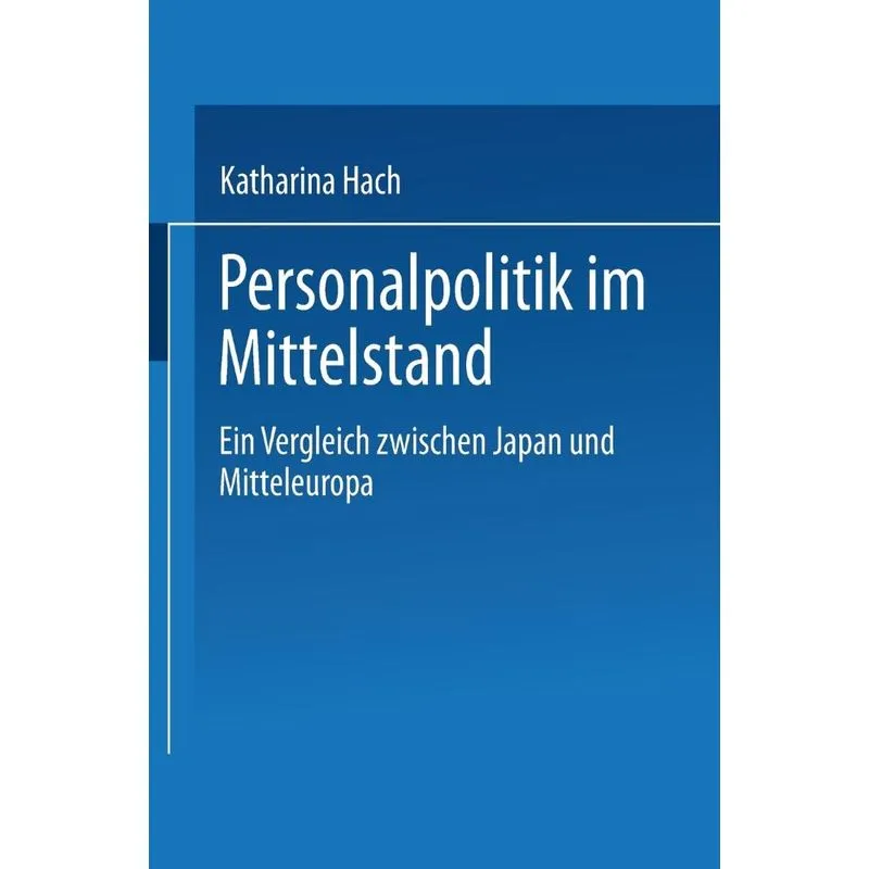 Personalpolitik im Mittelstand