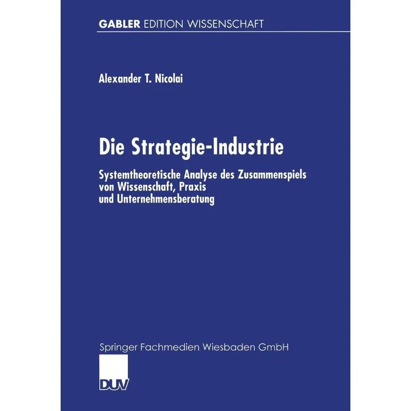 Die Strategie-Industrie
