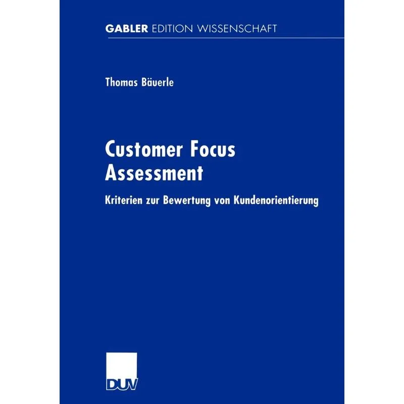 Customer Focus Assessment