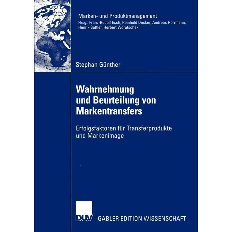 Wahrnehmung und Beurteilung von Markentransfers