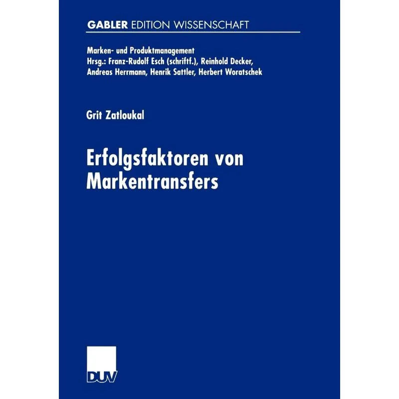 Erfolgsfaktoren von Markentransfers