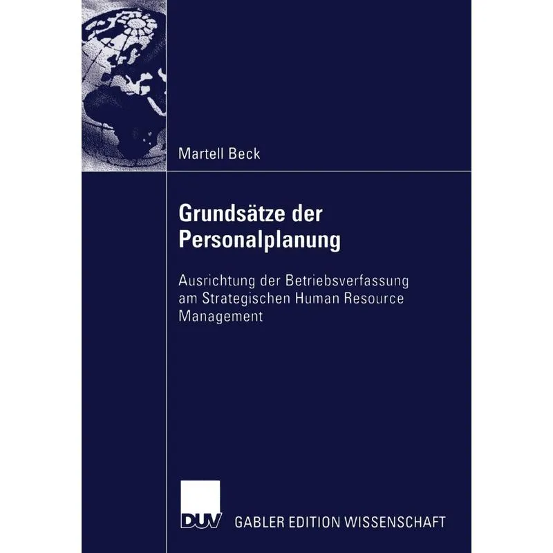 Grundsätze der Personalplanung