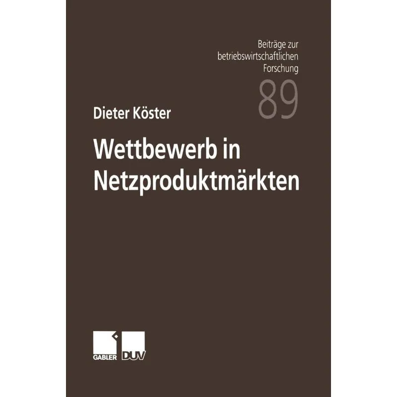 Wettbewerb in Netzproduktmärkten