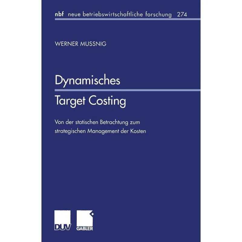 Dynamisches Target Costing