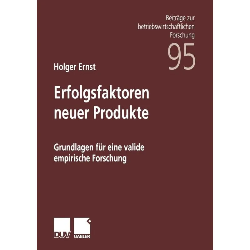 Erfolgsfaktoren neuer Produkte