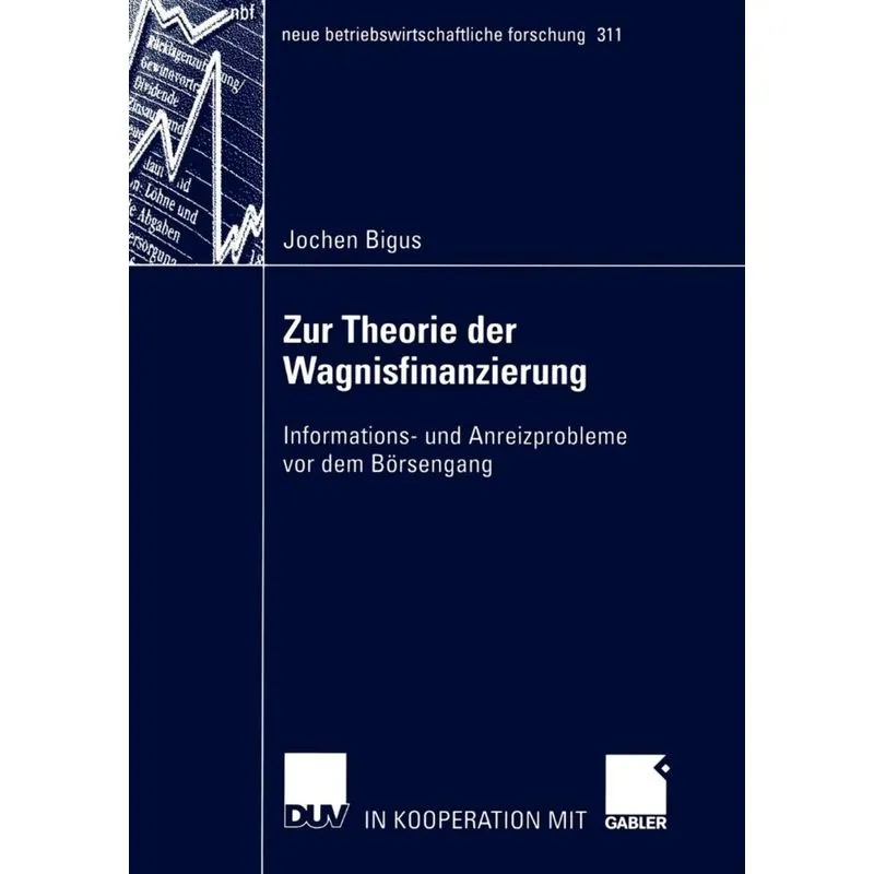 Zur Theorie der Wagnisfinanzierung