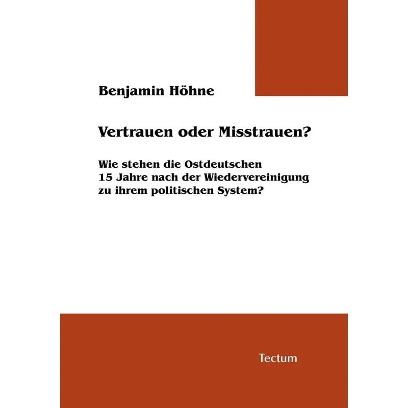 Vertrauen oder Misstrauen?