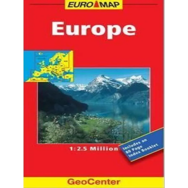 EUROPE PHYSICAL MAP