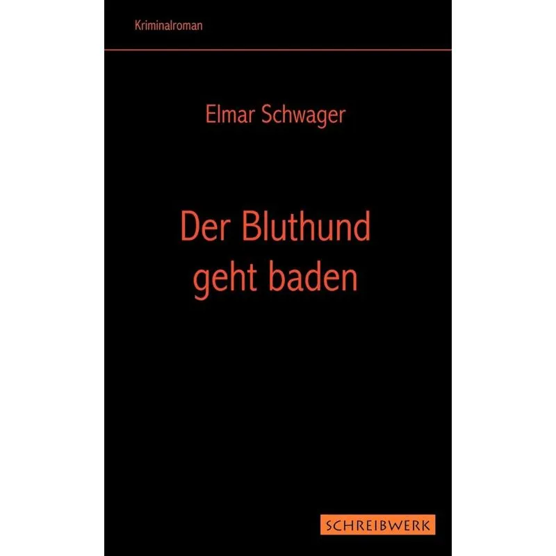 Der Bluthund geht baden