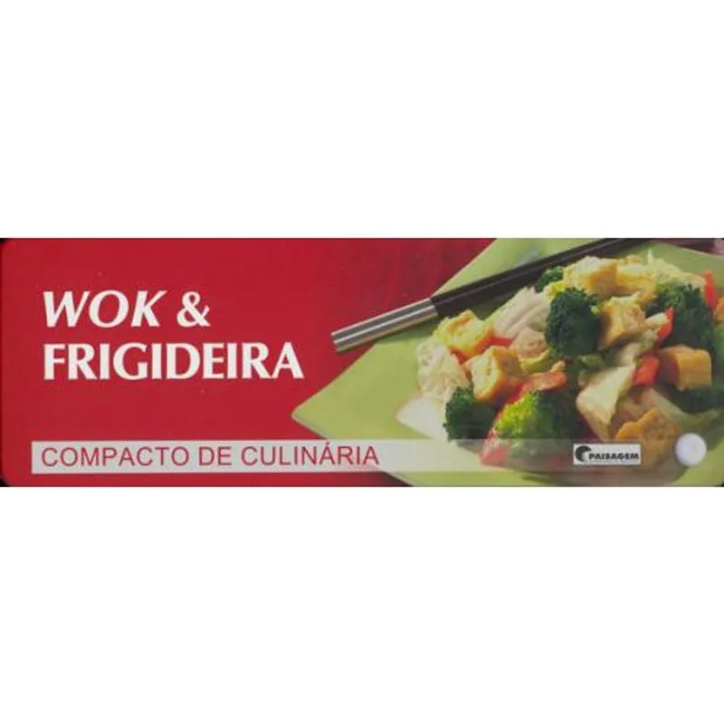 Wok E Frigideira Compacto De Culinaria - Paisagem