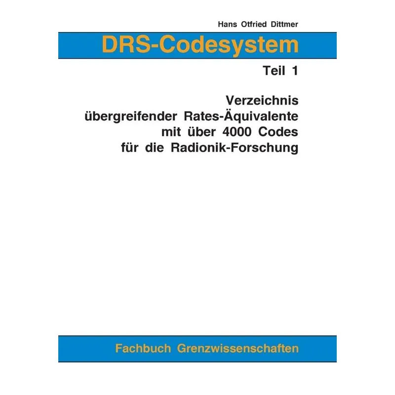 DRS-Codesystem Teil 1