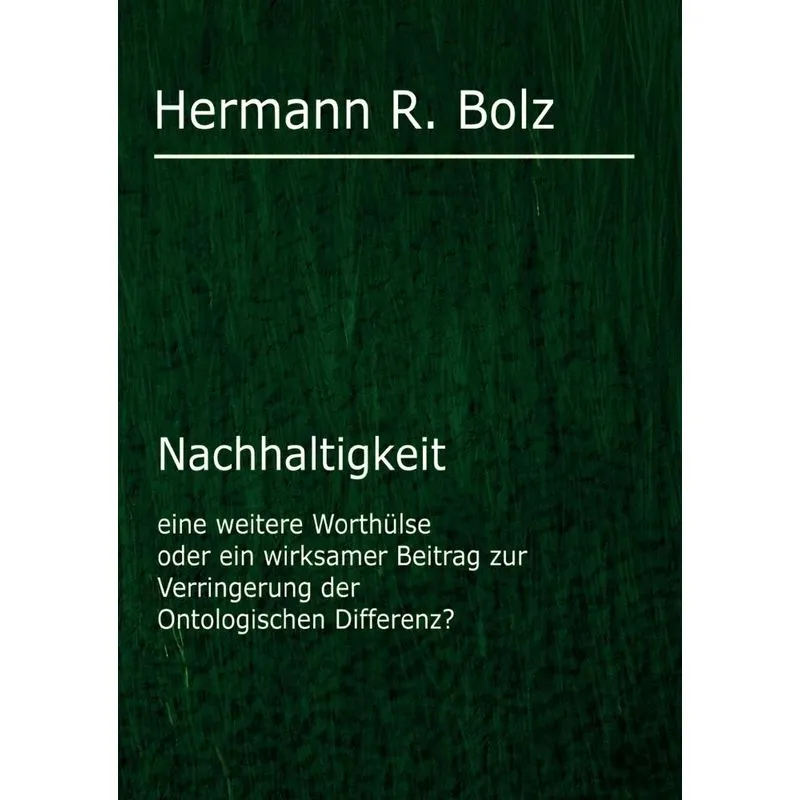 Nachhaltigkeit