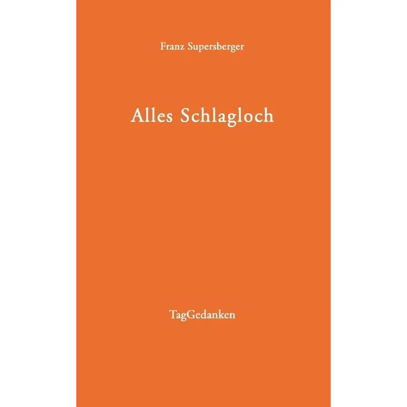 Alles Schlagloch