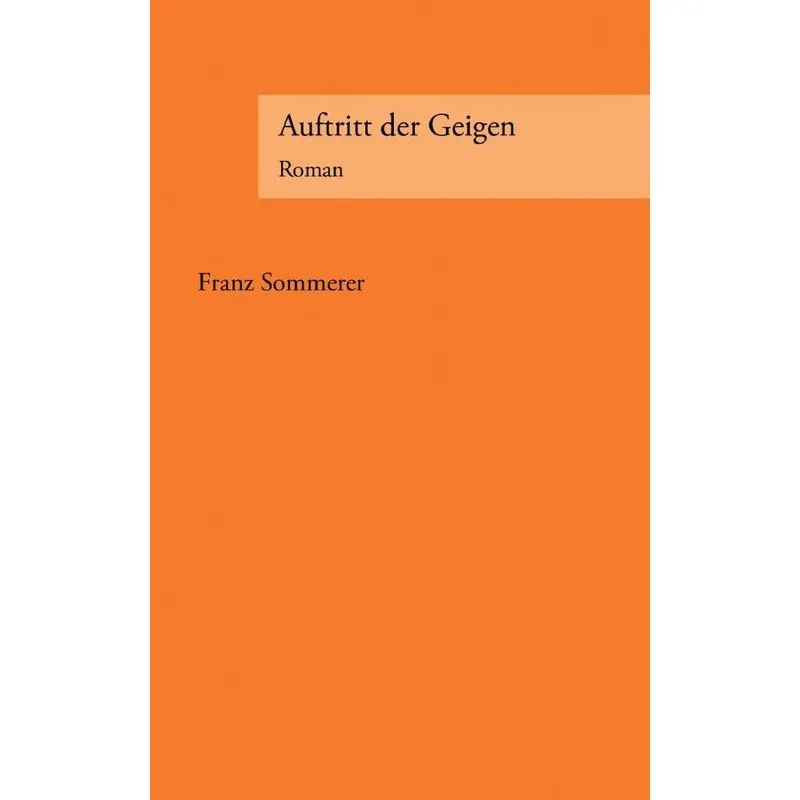 Auftritt der Geigen