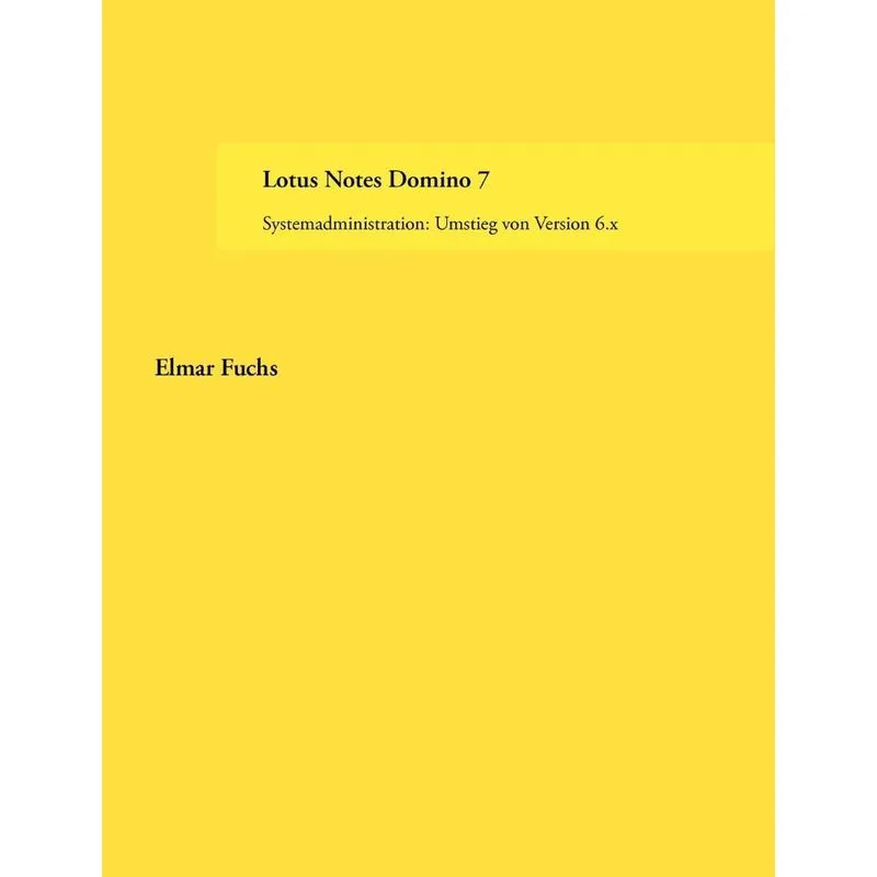 Lotus Notes Domino 7