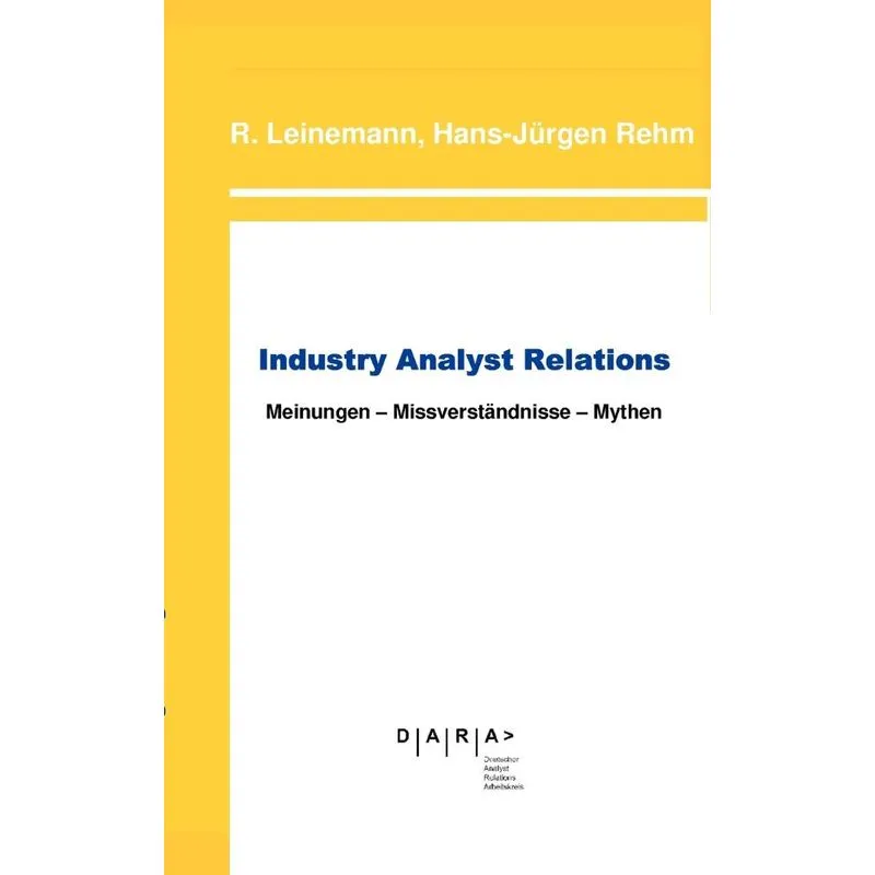 Industry Analyst Relations