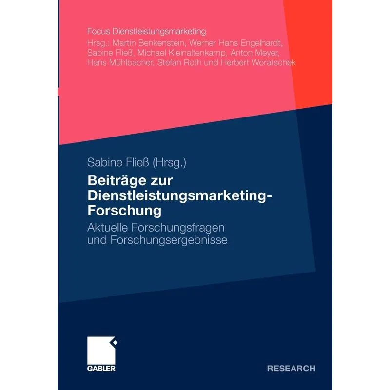 Beiträge zur Dienstleistungsmarketing-Forschung