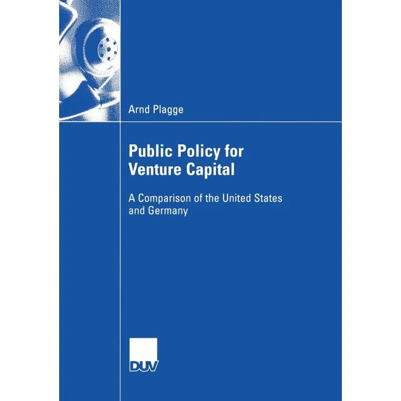 Public Policy for Venture Capital