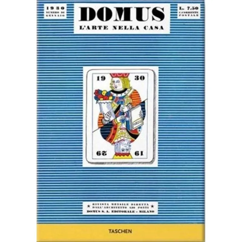 Livro - Domus: L'Arte Nella Casa - Volume 1 (1928 - 1939) Editora Taschen Inglês/Italiano Capa Dura