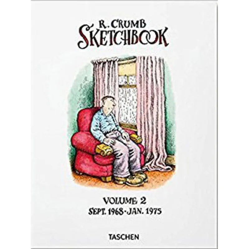 R. CRUMB SKETCHBOOKS - 1968-1975 – VOL. 2