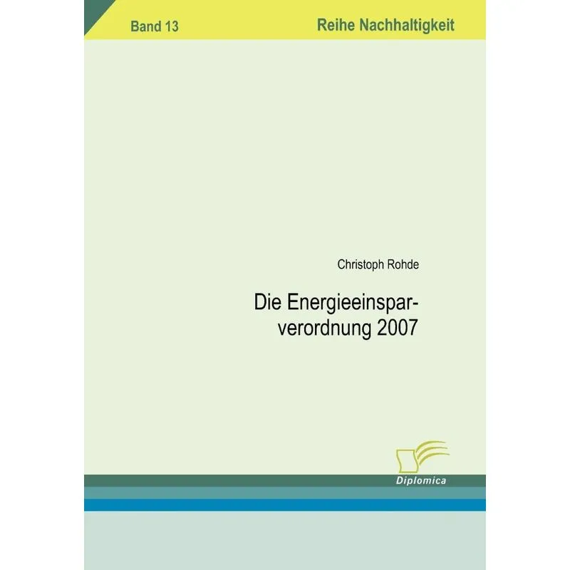 Die Energieeinsparverordnung 2007