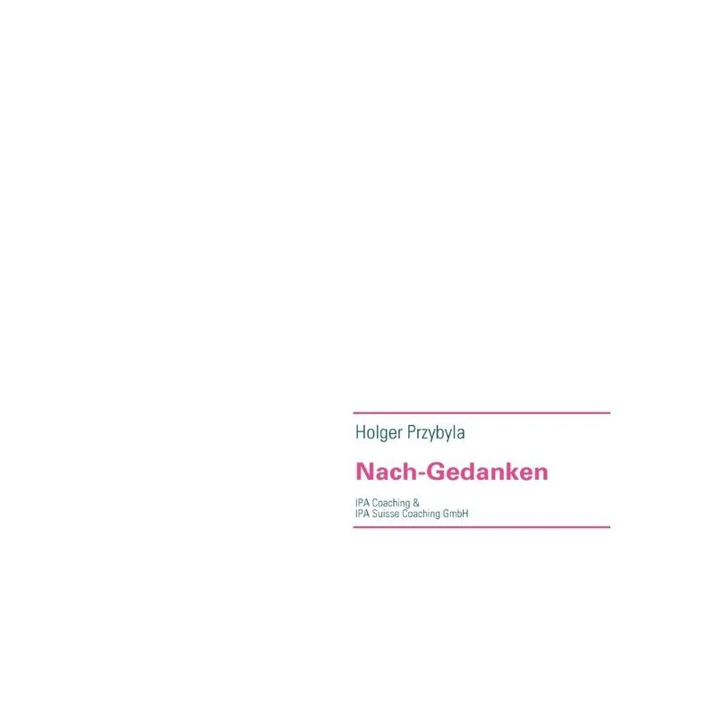 Nach-gedanken