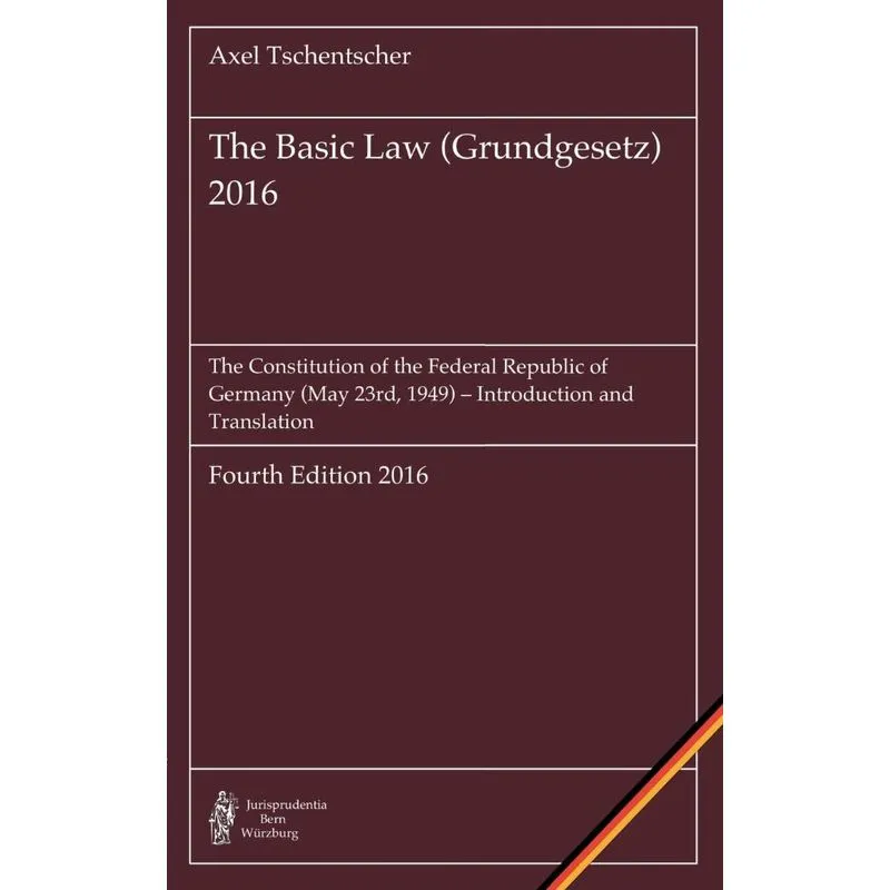 The Basic Law (grundgesetz) 2016
