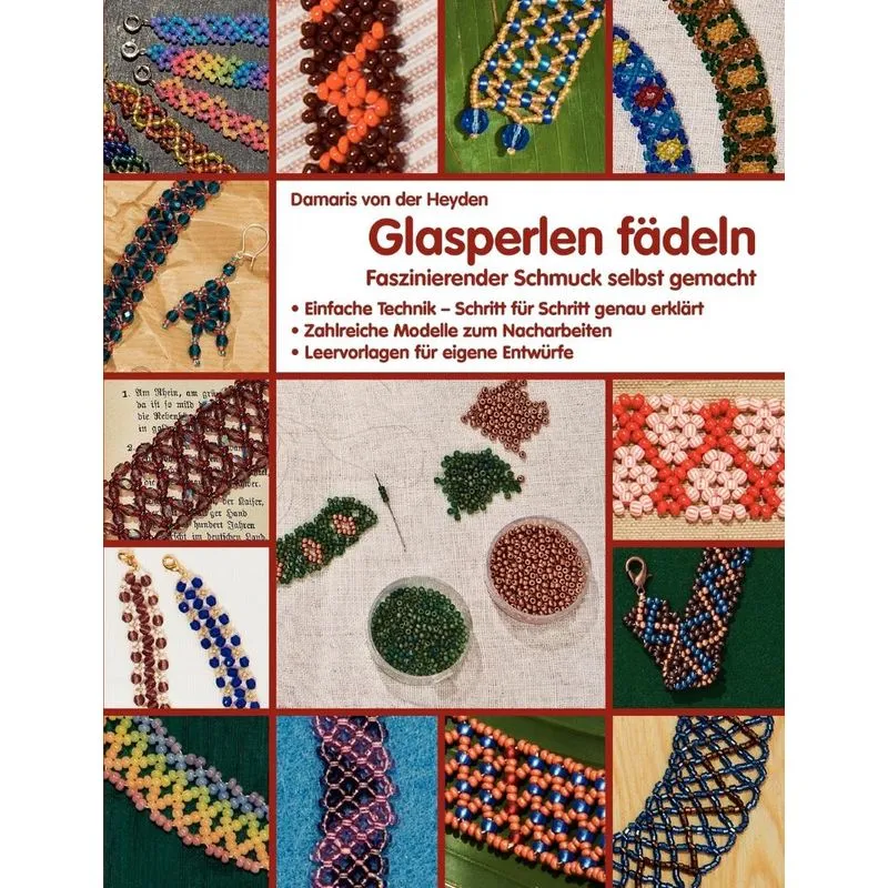 Glasperlen Fädeln