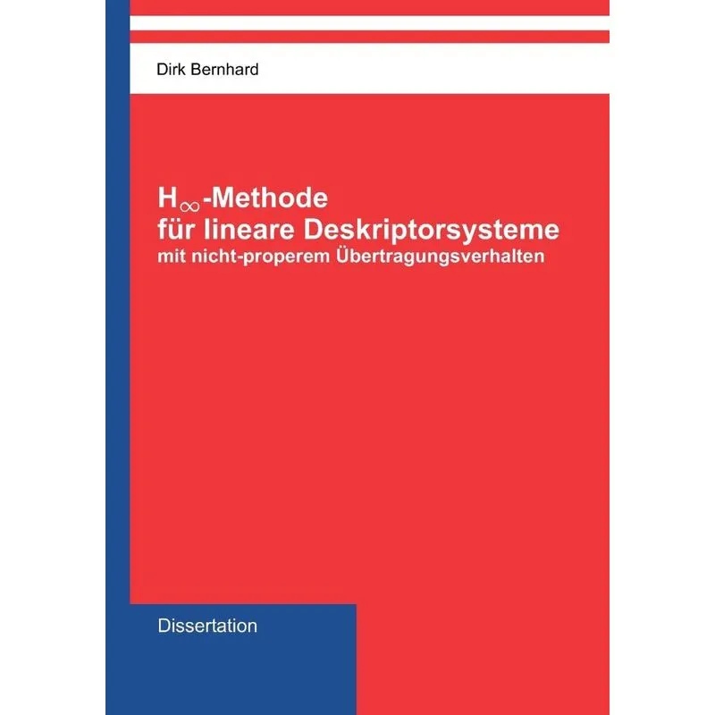 H-unendlich-Methode für lineare Deskriptorsysteme mit nicht