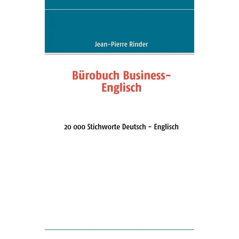 Bürobuch Business-englisch