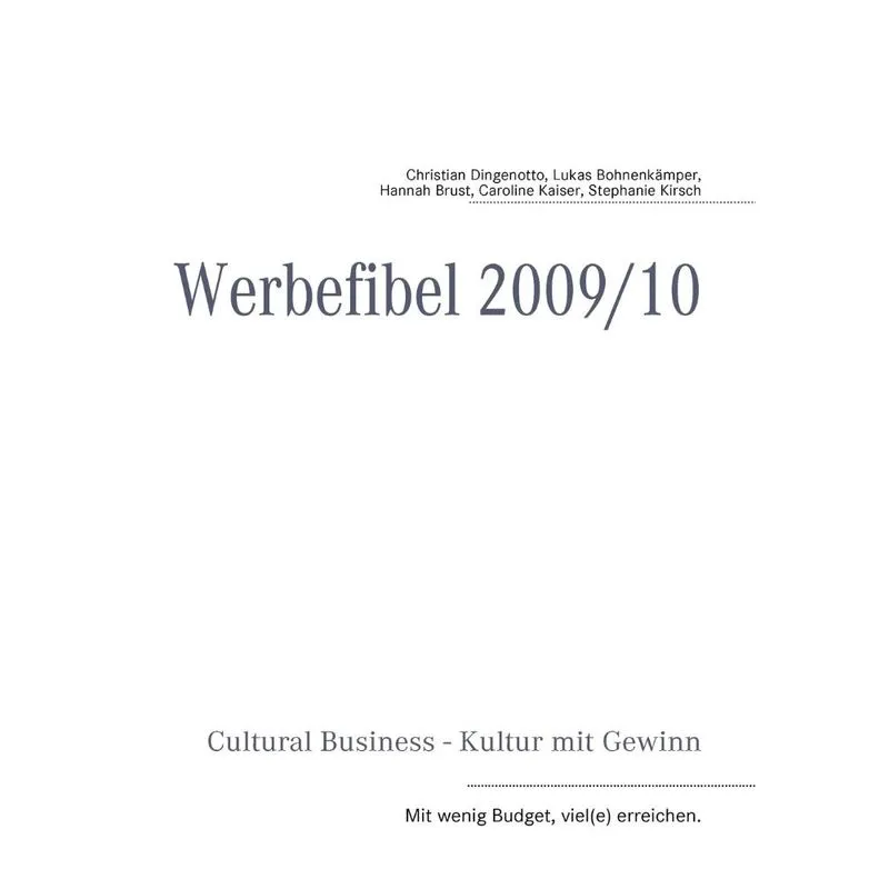 Cultural Business