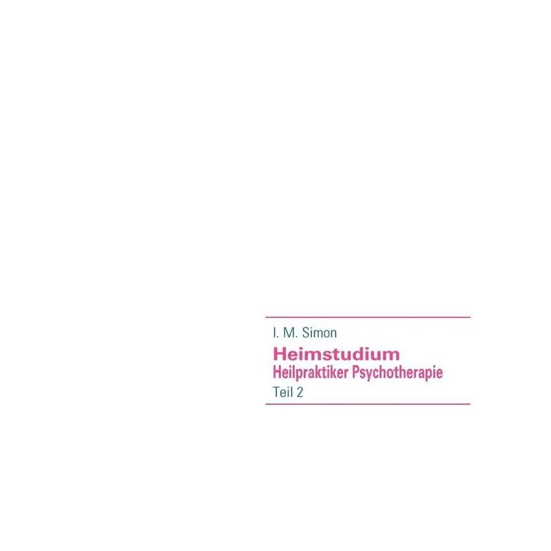 Heimstudium Heilpraktiker Psychotherapie