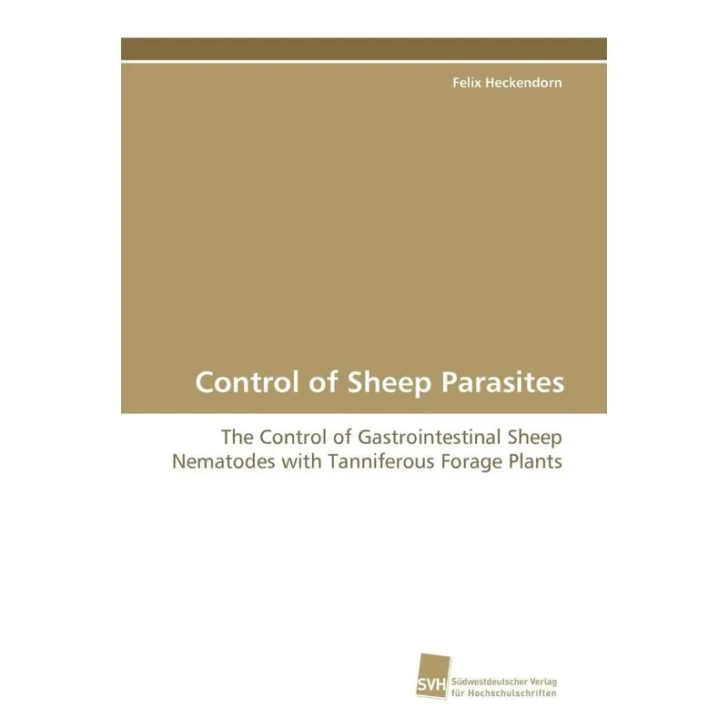Control Of Sheep Parasites