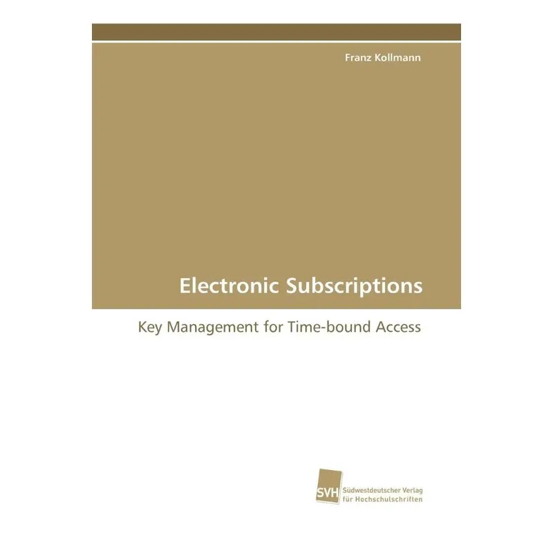 Electronic Subscriptions