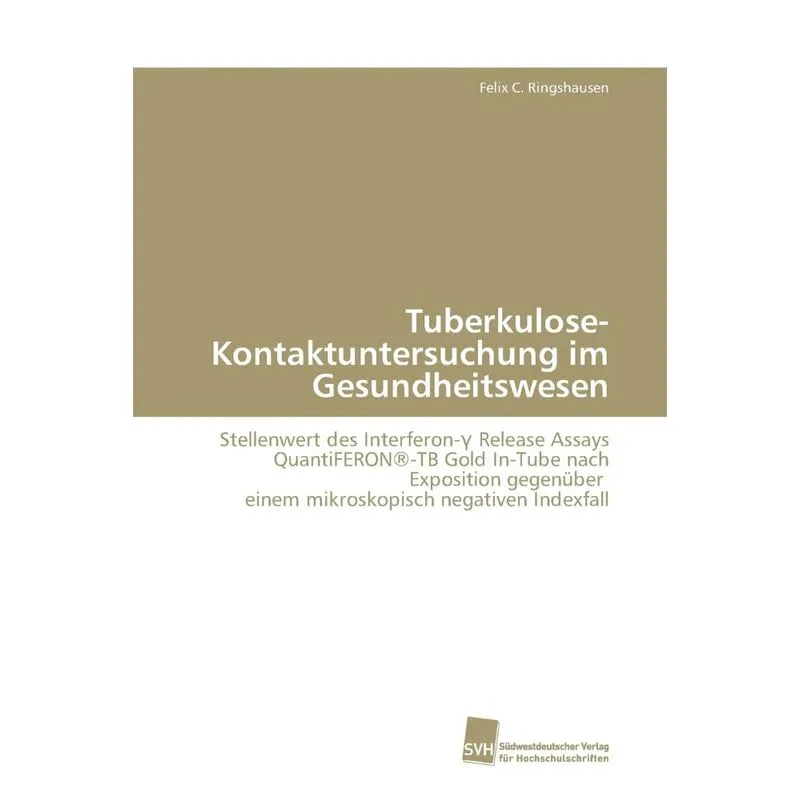 Tuberkulose-Kontaktuntersuchung im Gesundheitswesen