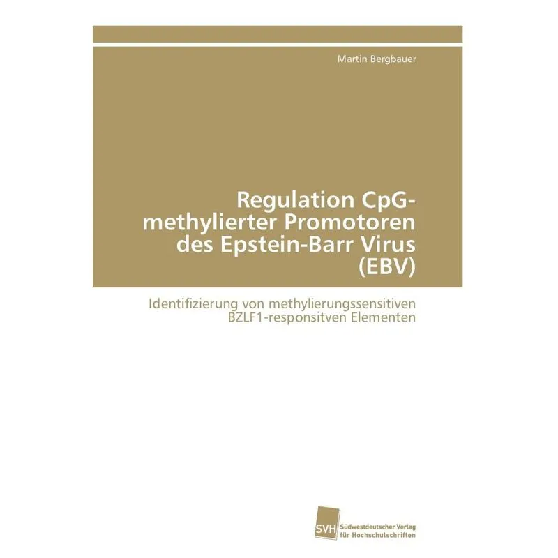 Regulation Cpg-methylierter Promotoren Des Epstein-barr Vir