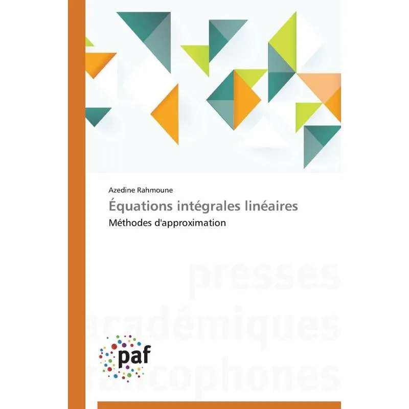 Équations intégrales linéaires