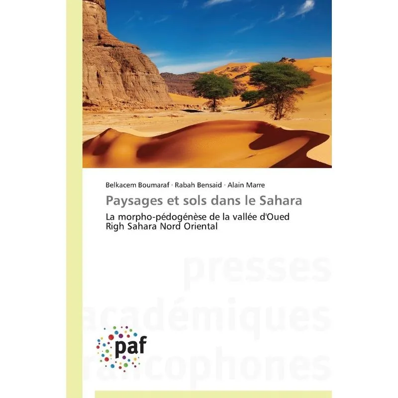 Paysages et sols dans le sahara