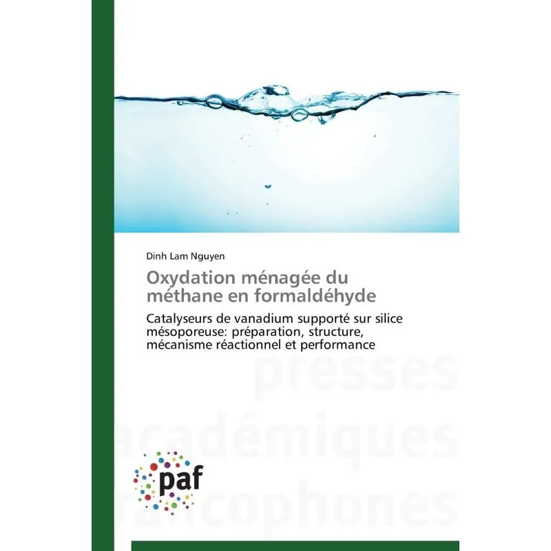 Oxydation ménagée du méthane en formaldéhyde