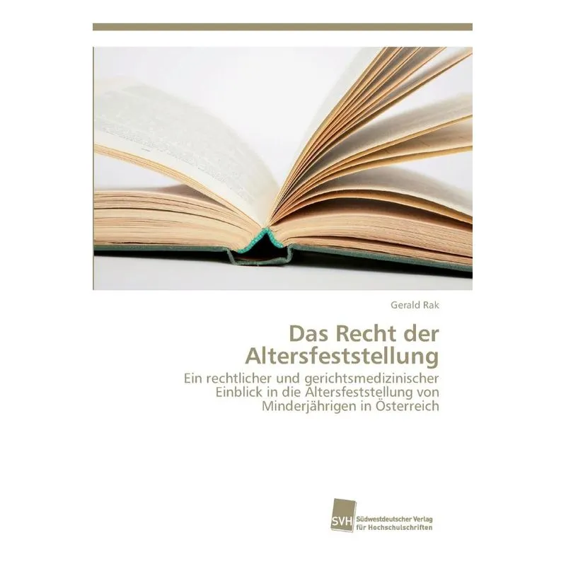 Das Recht der Altersfeststellung