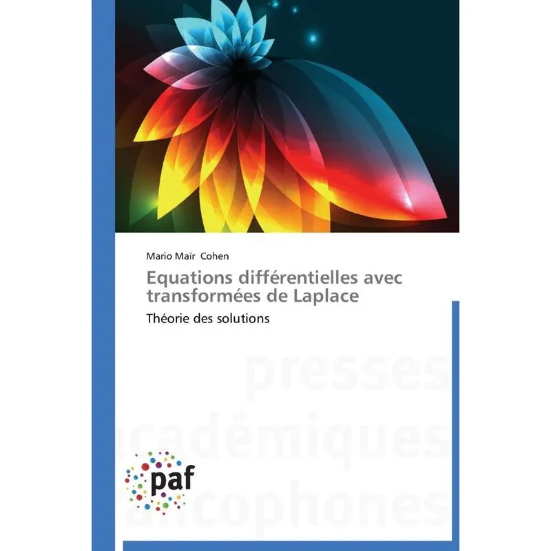 Livro Equations différentielles avec transformées de laplace