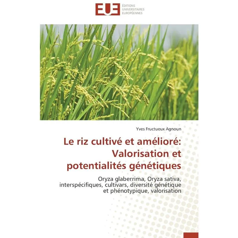 Livro Le riz cultivé et amélioré