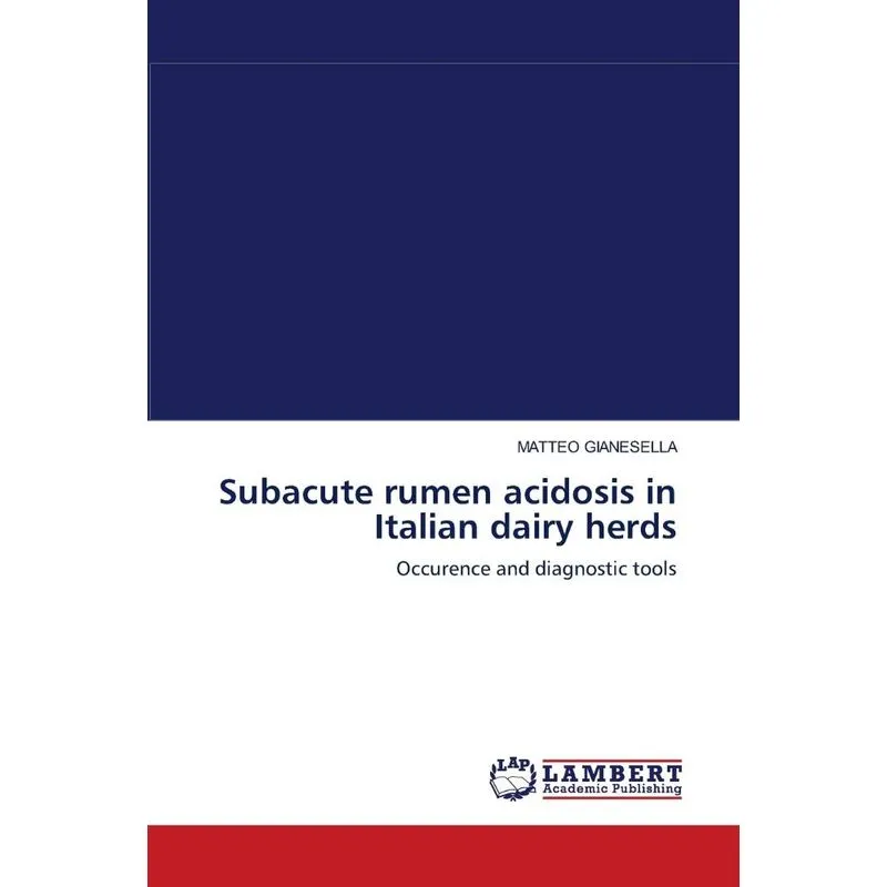 Subacute rumen acidosis in Italian dairy herds