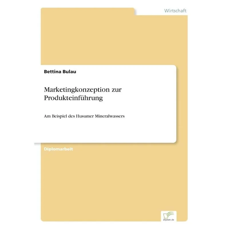 Marketingkonzeption zur Produkteinführung