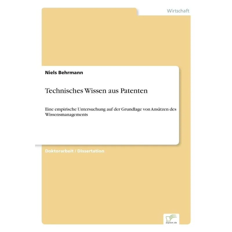 Technisches Wissen aus Patenten