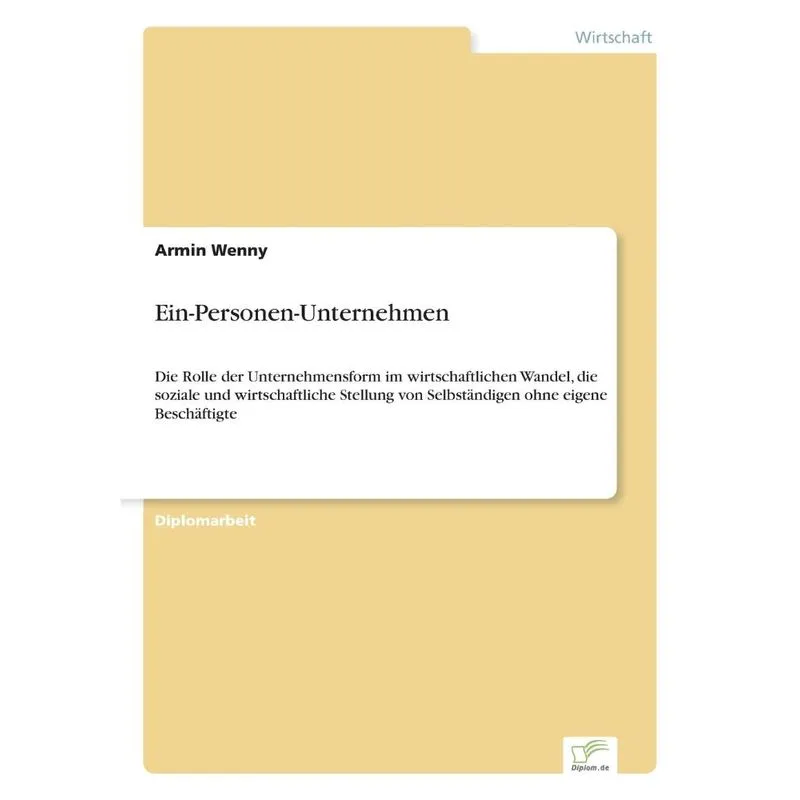 Ein-Personen-Unternehmen