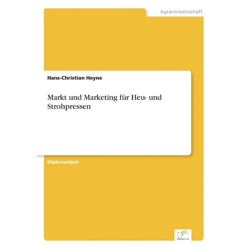 Markt und Marketing für Heu- und Strohpressen