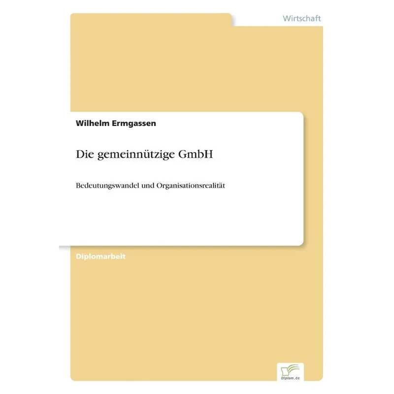 Die gemeinnützige GmbH