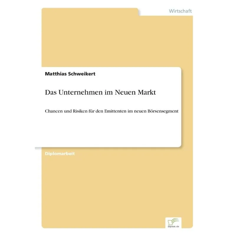 Das Unternehmen im Neuen Markt