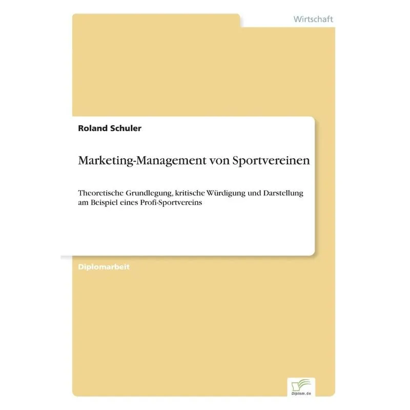 Marketing-Management von Sportvereinen